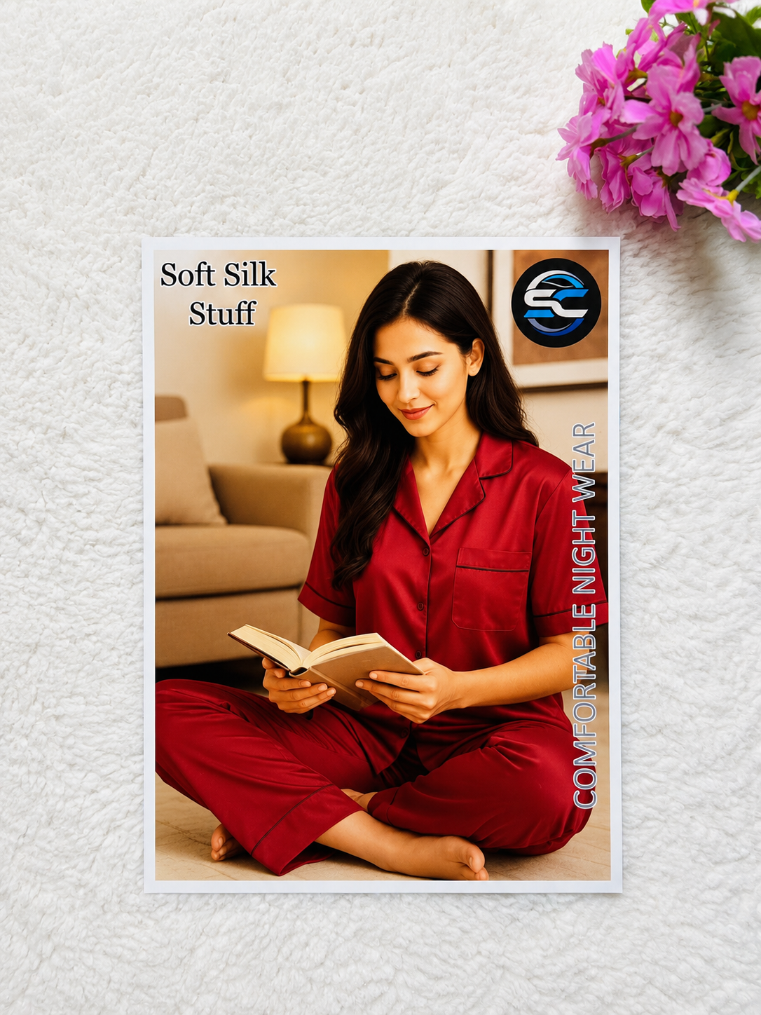 Women's Luxury Soft Silk Button-Down Nightwear