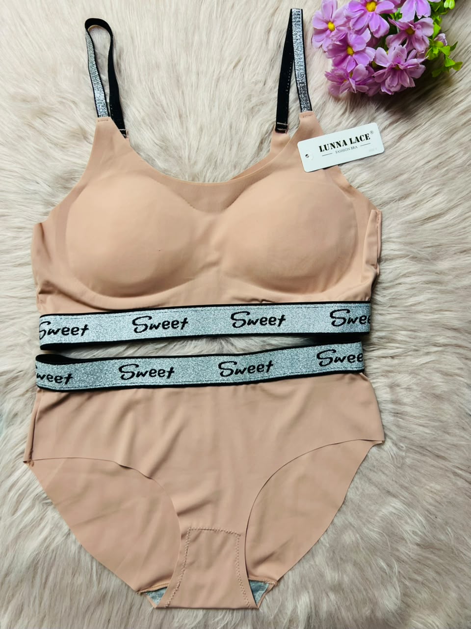 Sweet Shimmer Seamless 2-Piece Set