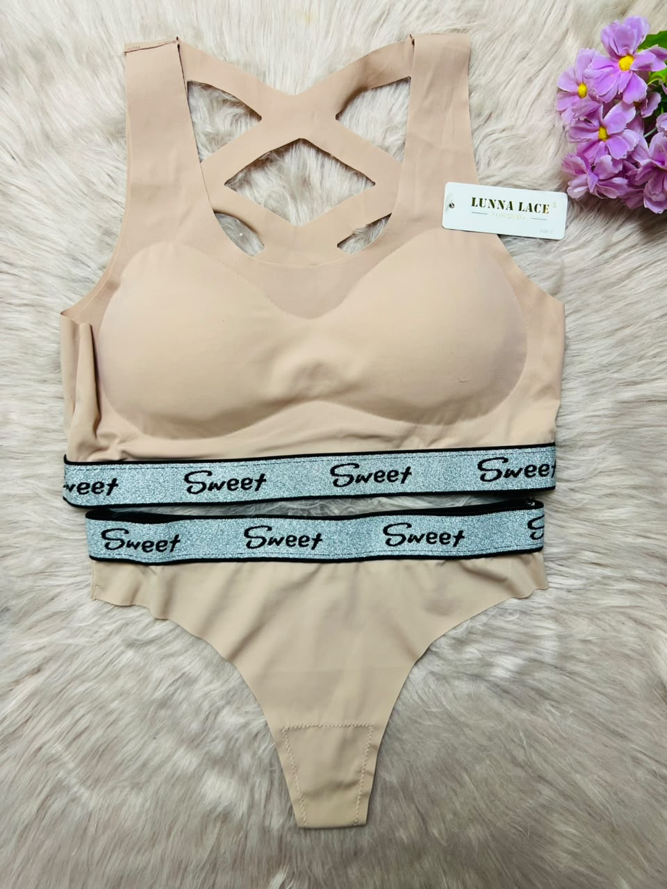 Sweet Shimmer Seamless 2-Piece Set