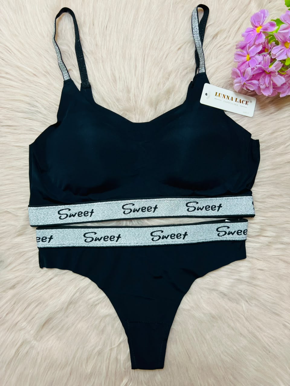 Sweet Shimmer Seamless 2-Piece Set