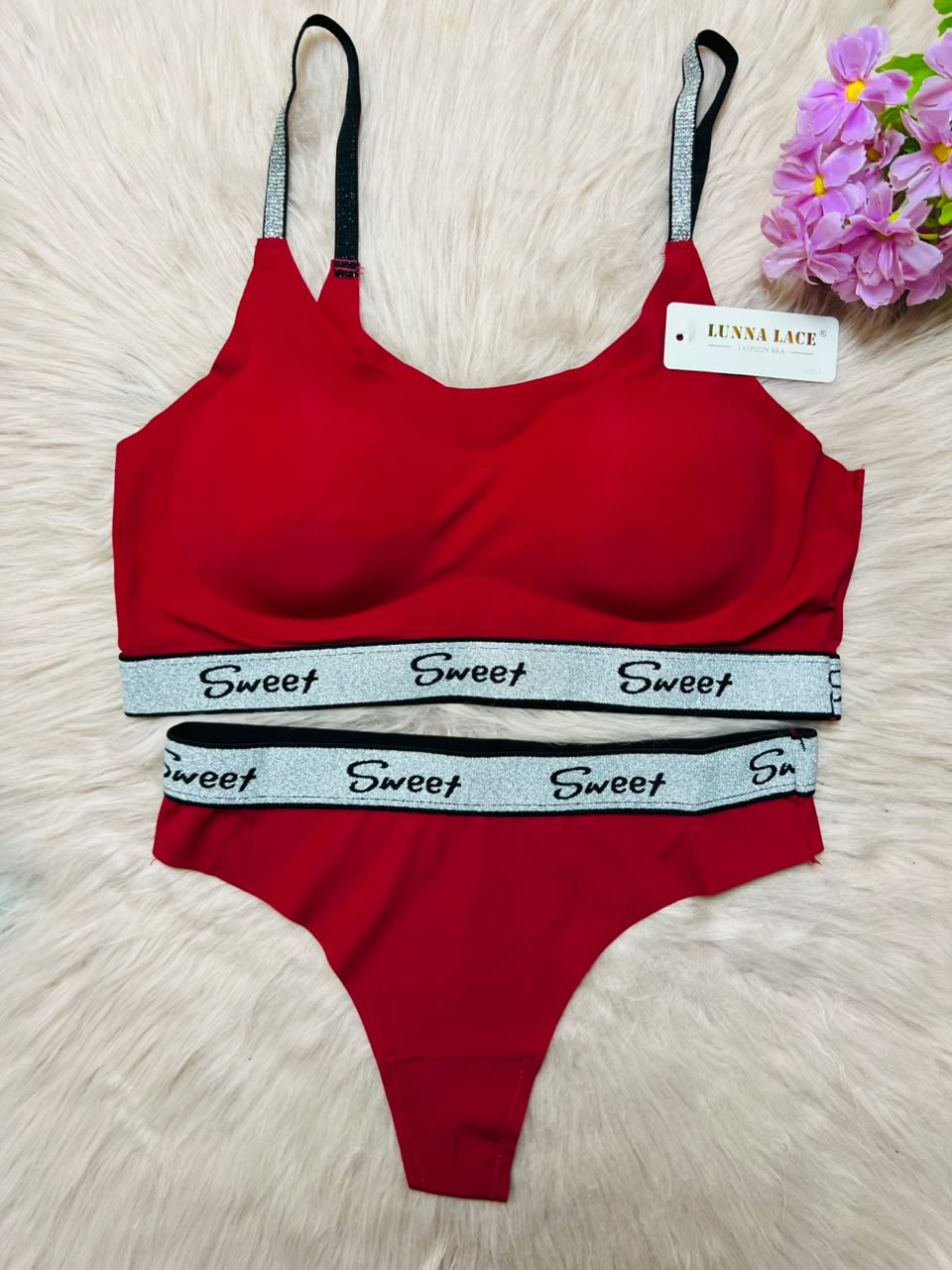 Sweet Shimmer Seamless 2-Piece Set