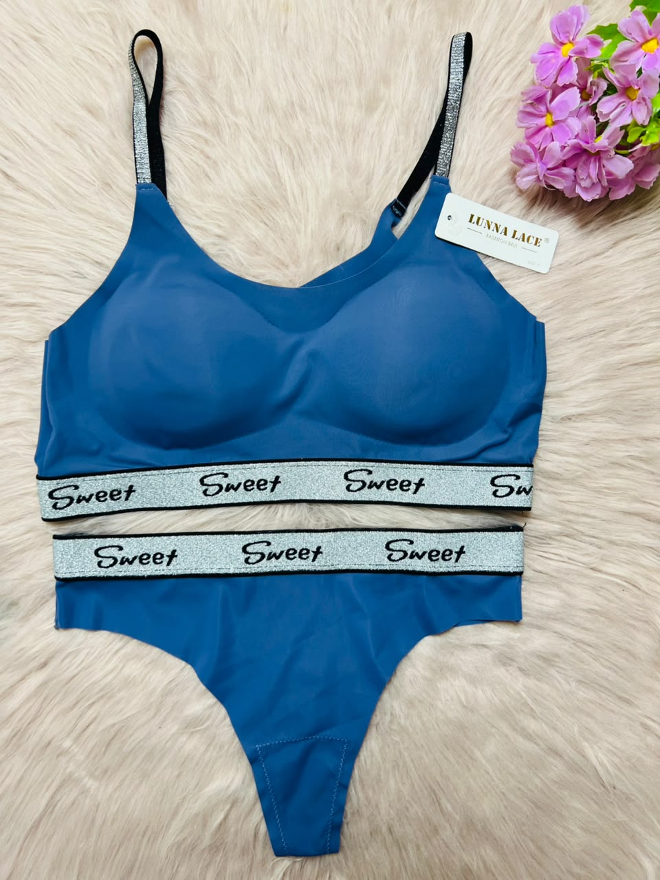 Sweet Shimmer Seamless 2-Piece Set
