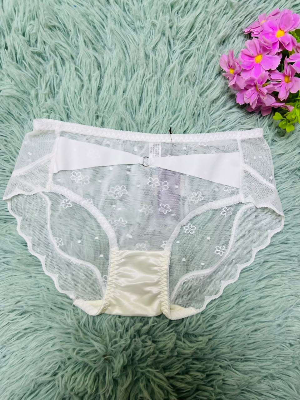 Floral Lace Sheer Panties