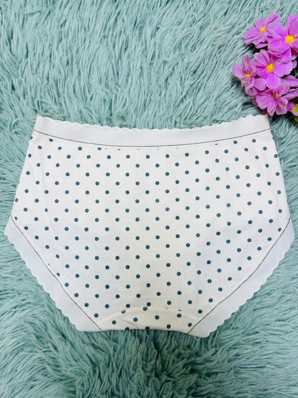 Polka Dot Microfiber Panties