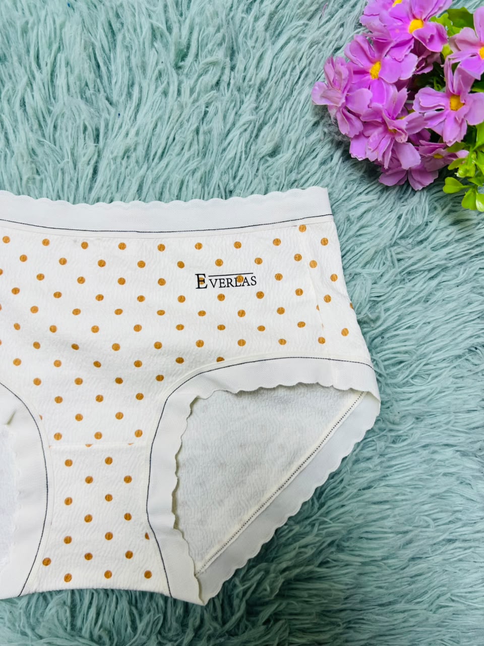 Polka Dot Microfiber Panties