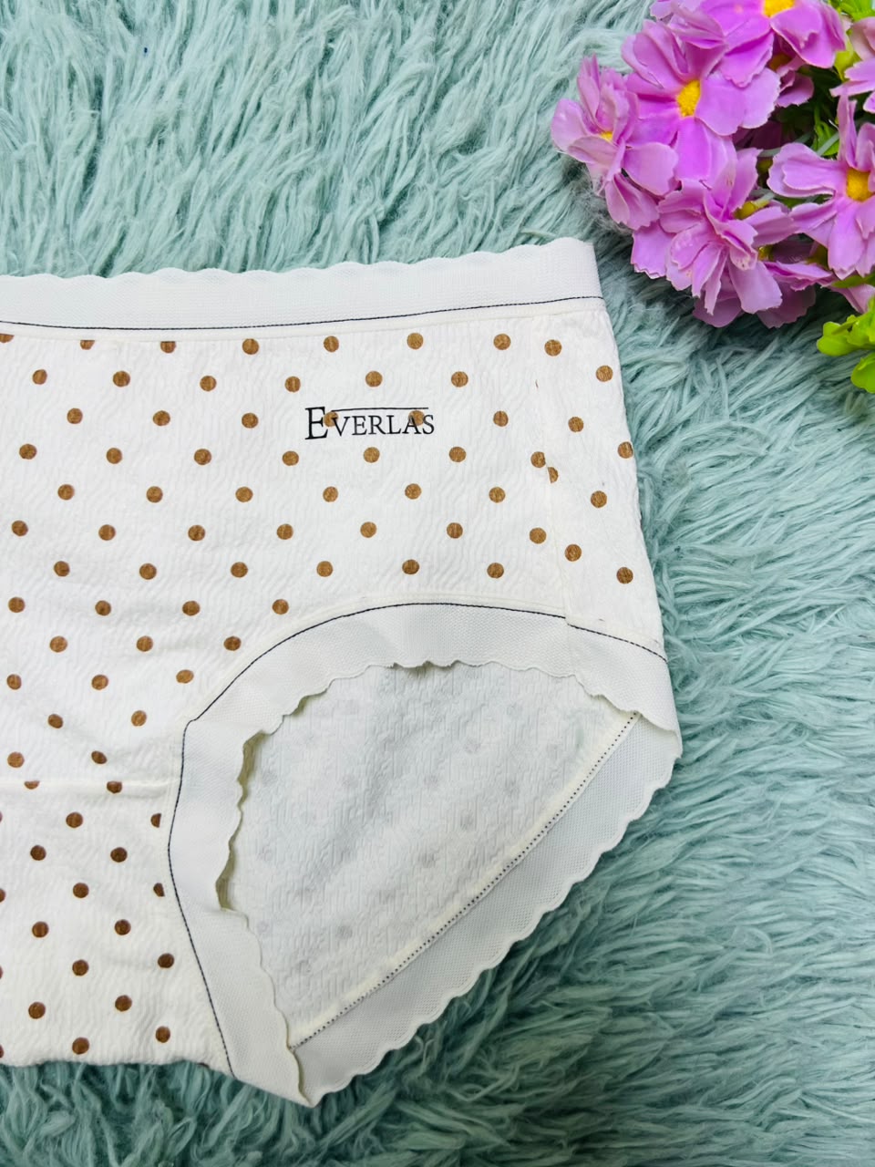 Polka Dot Microfiber Panties