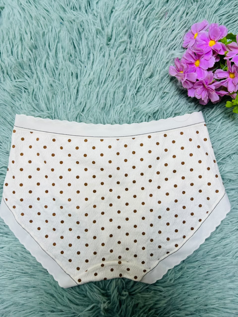 Polka Dot Microfiber Panties