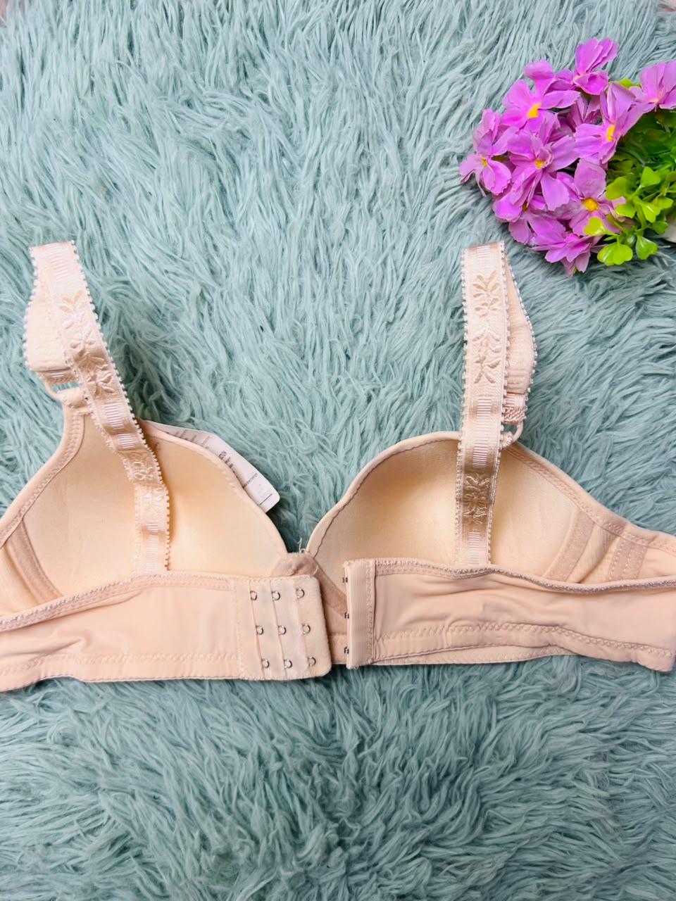 Seamless Sweetheart T-Shirt Bra – Crystal Charm Padded Bra